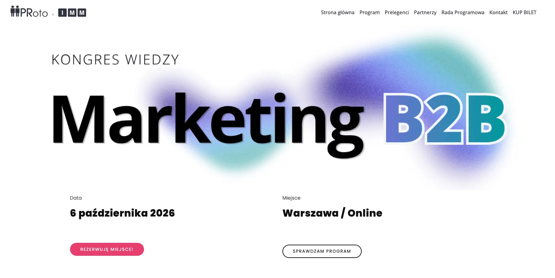 PRoto Knowledge Congress website