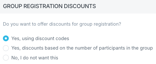 Discount Codes